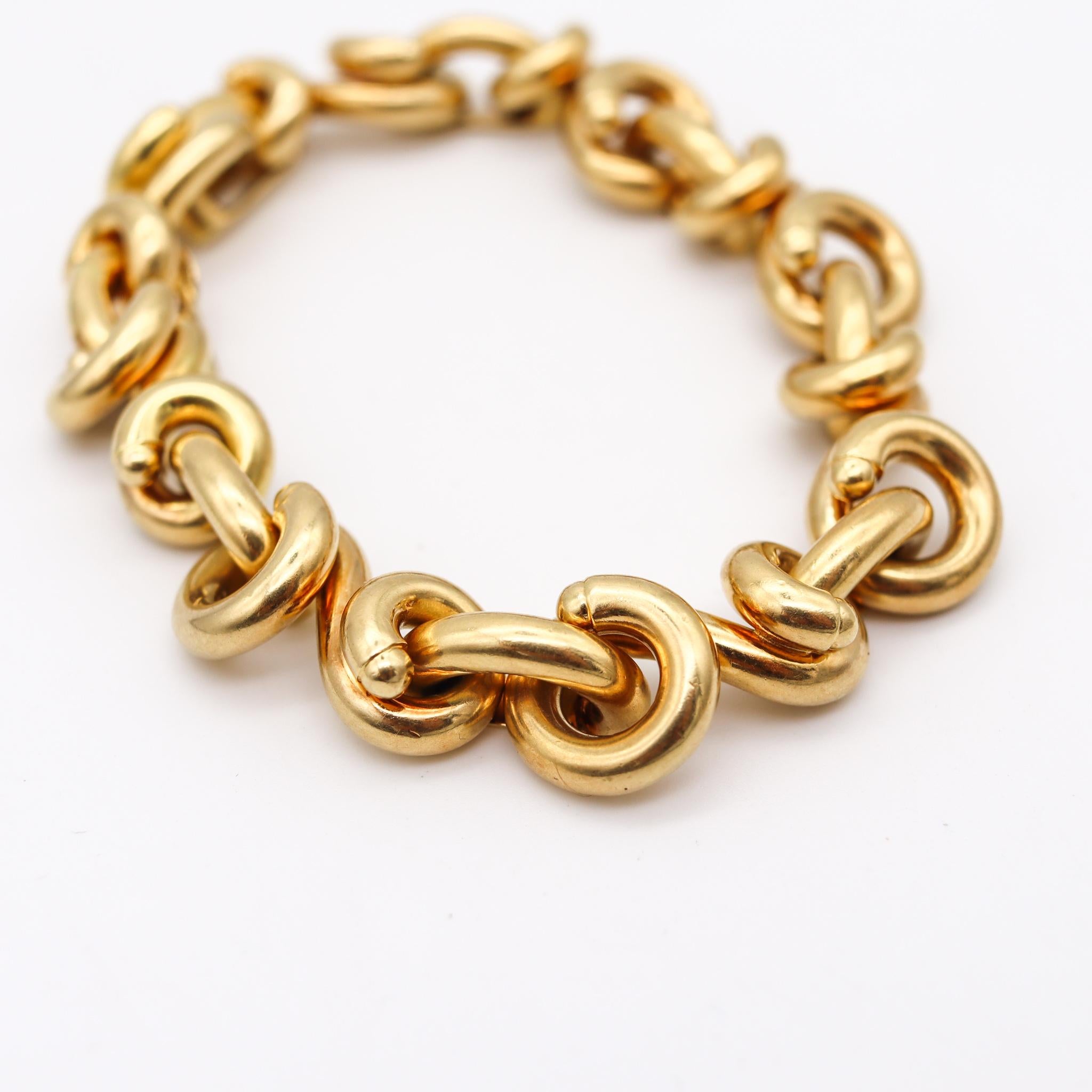 gold plated van cleef bracelet