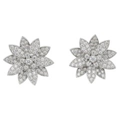 Van Cleef & Arpels 3.30 Ct. Boucles d'oreilles à clip en diamant