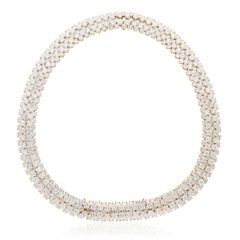 VAN CLEEF & ARPELS "À CHEVAL" Diamond Necklace / Two Bracelets
