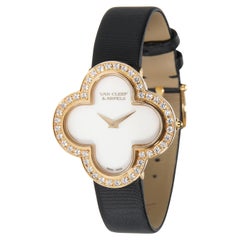Van Cleef & Arpels Alhambra 136374 Women's Watch in 18kt Yellow Gold