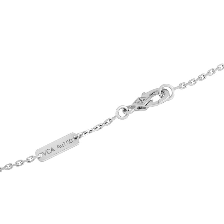 CRH7000331 - High Jewellery necklace - White gold, chalcedony