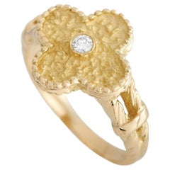 Van Cleef & Arpels Bague Alhambra en or jaune 18 carats