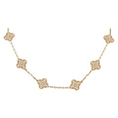 Van Cleef
Arpels Alhambra 18KGold 4.83ct Diamond 10-Motif Necklace VC07-120825 Van Cleef
Arpels Alhambra 18KGold 4.83ct Diamond 10-Motif Necklace VC07-120825