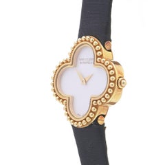 Van Cleef & Arpels Alhambra 18KT Gold Mother-of-Pearl Ladies Watch, Ref. HH56391