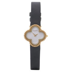 Van Cleef & Arpels Alhambra 18KT Gold Mother-of-Pearl Ladies Watch, Ref. HH56391