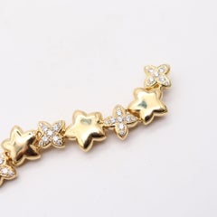 VAN CLEEF & ARPELS Alhambra Brooch In 18Kt Gold With 2.16 Cwt VVS Diamonds