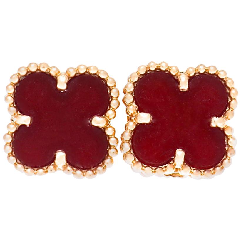 Van Cleef & Arpels Cornelian Sweet Alhambra Bracelet  Improving Life  Quality Jewelry of Replica Van Cleef & Arpels Necklace, Cheap Cartier Ring,  Fake Hermes Bracelet