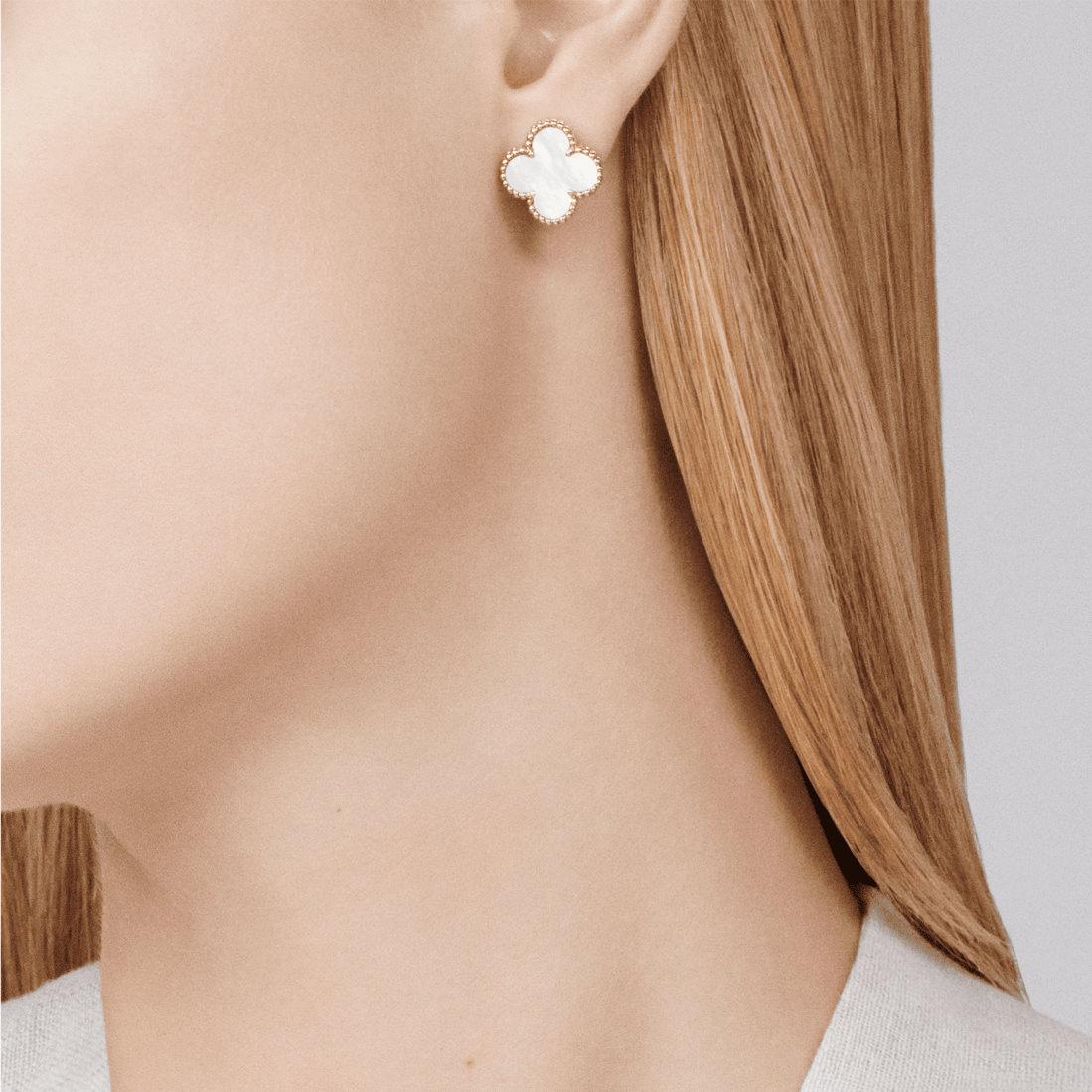 Faithful to the very first Alhambra® jewel created in 1968, the Vintage Alhambra creations by Van Cleef & Arpels are distinguished by their unique, timeless elegance. Inspired by the clover leaf, these icons of luck are adorned with a border of