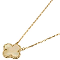 Collana Van Cleef & Arpels Alhambra in oro giallo 18 carati