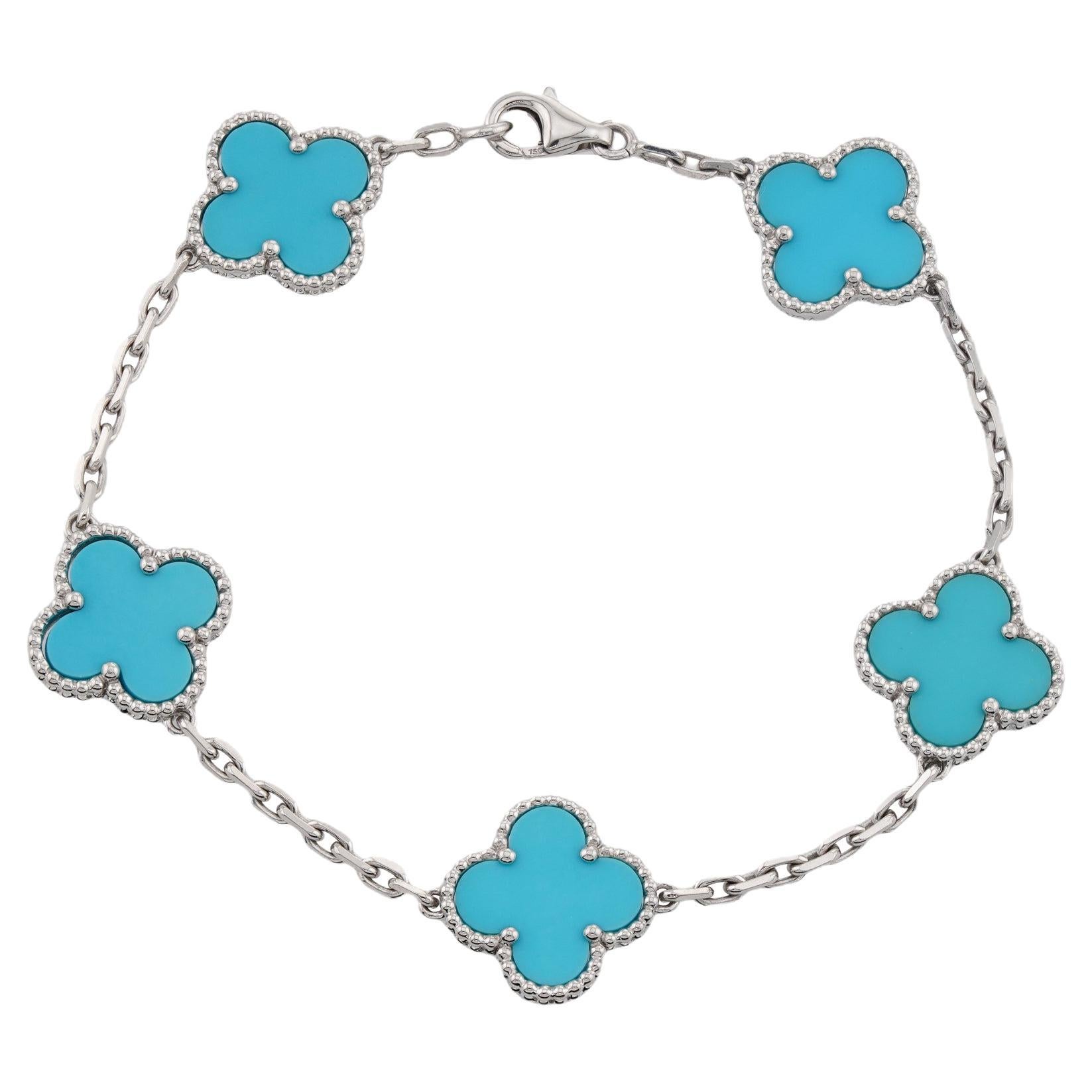 What is the blue stone in Van Cleef?