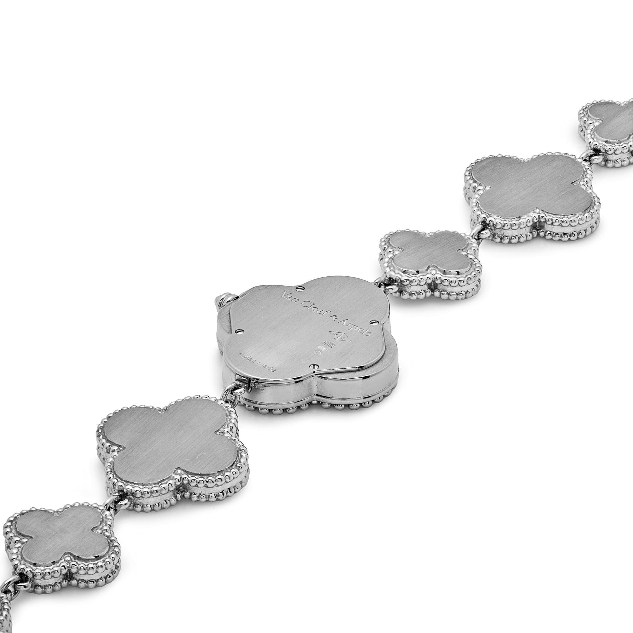 Van Cleef & Arpels Alhambra VCARO40S00 Montre vintage en nacre en vente 2