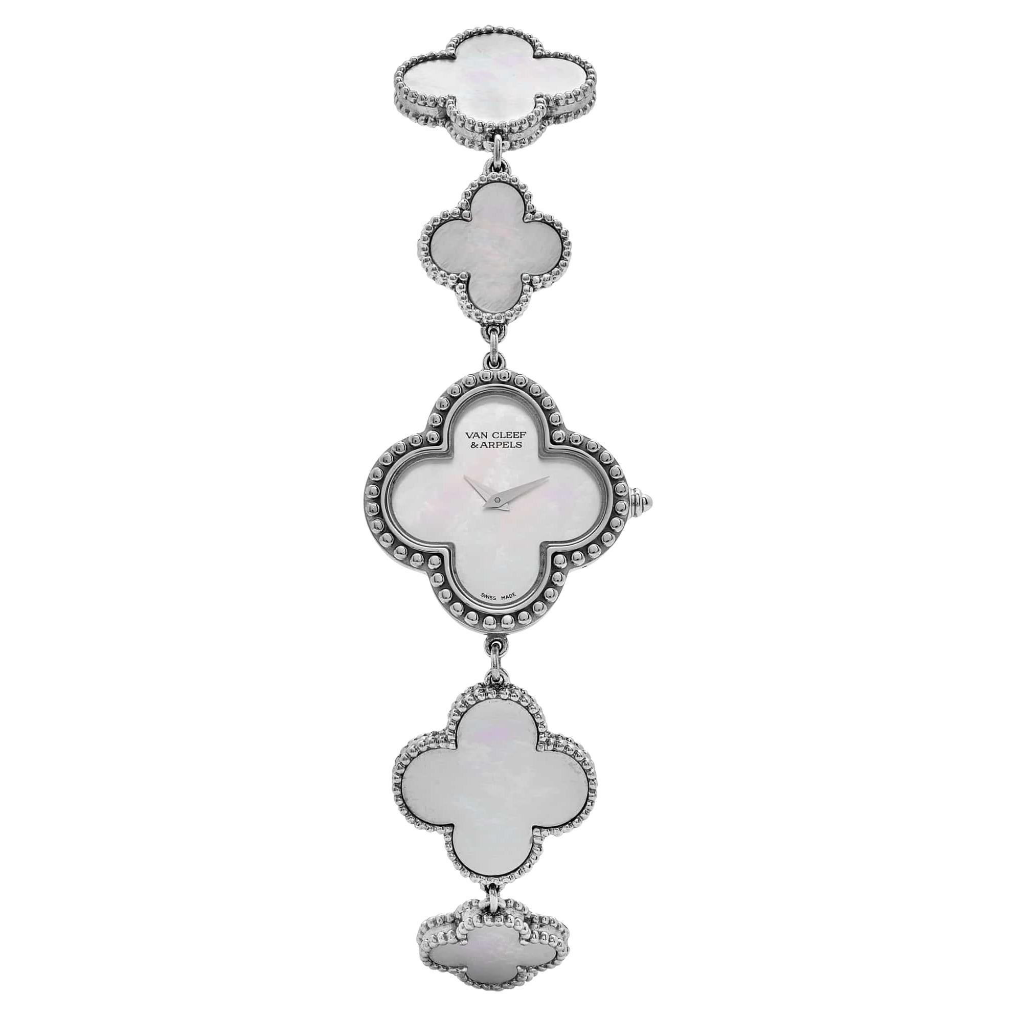 Van Cleef & Arpels Alhambra VCARO40S00 Montre vintage en nacre