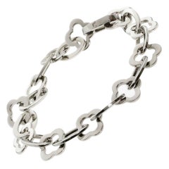 Van Cleef & Arpels Alhambra White Gold Bracelet ARA48800