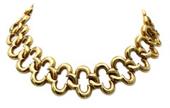 Van Cleef & Arpels 'Alhambra' Halskette aus Gelbgold