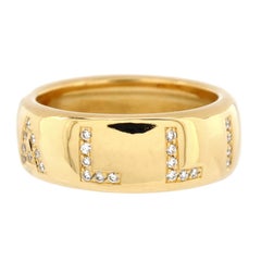 Van Cleef & Arpels Alliance Ring 18K Yellow Gold and Diamonds