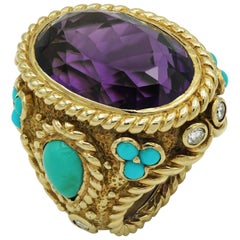 Van Cleef & Arpels Amethyst 1960-1970 Ring