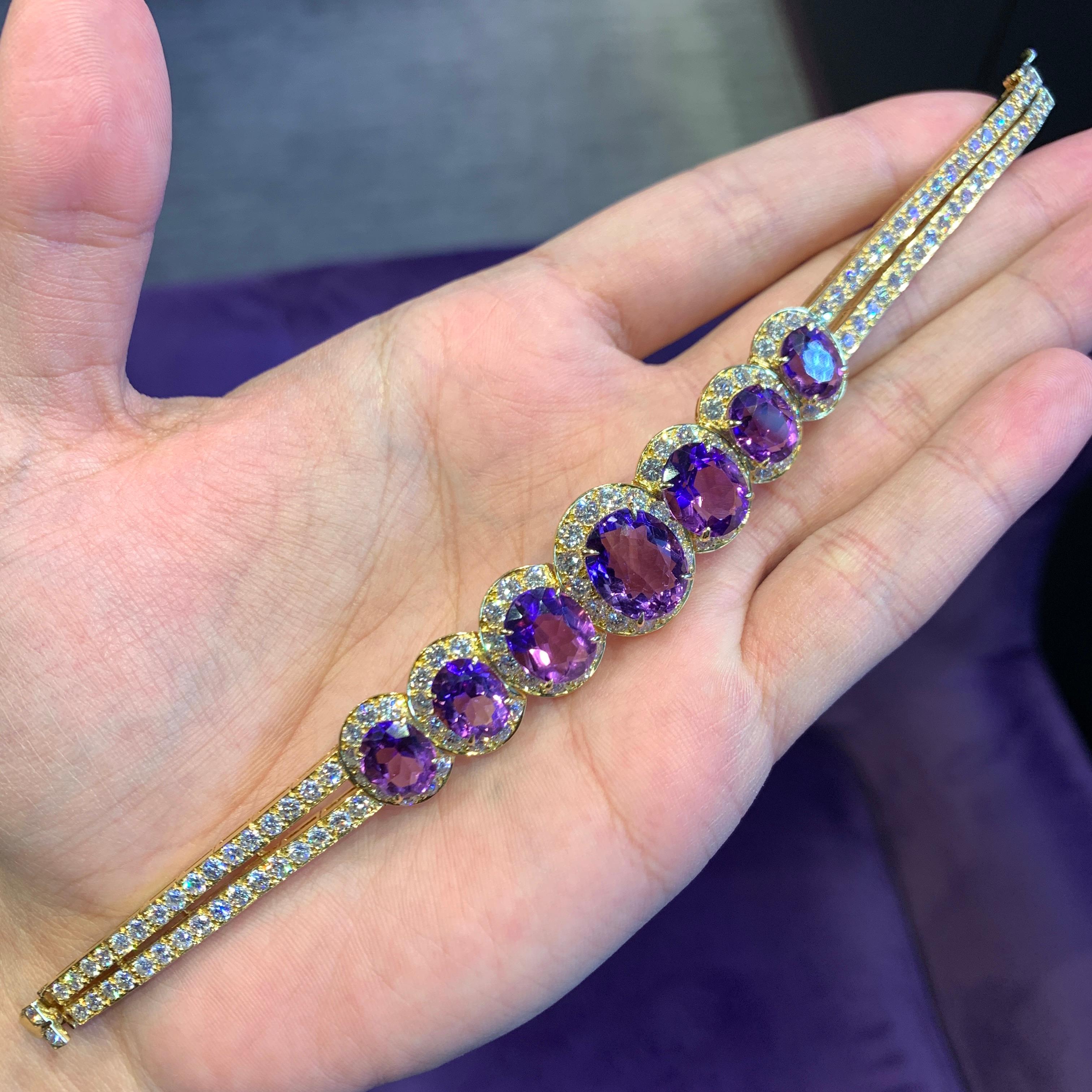 purple van cleef bracelet
