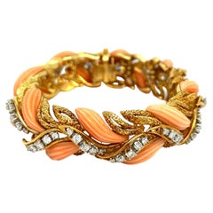Van Cleef & Arpels Angel Skin Coral Diamond Bracelet