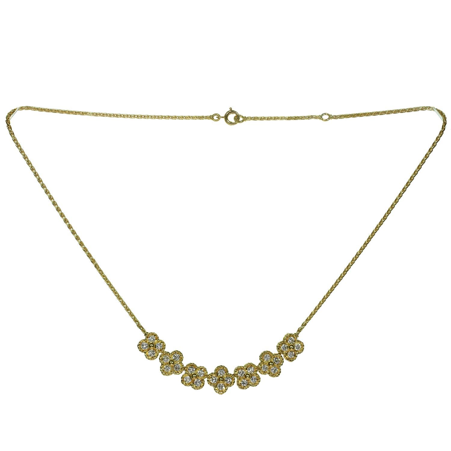 van cleef necklace size comparison