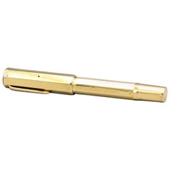 Van Cleef & Arpels Art Deco 18 Karat Gold Fountain Pen