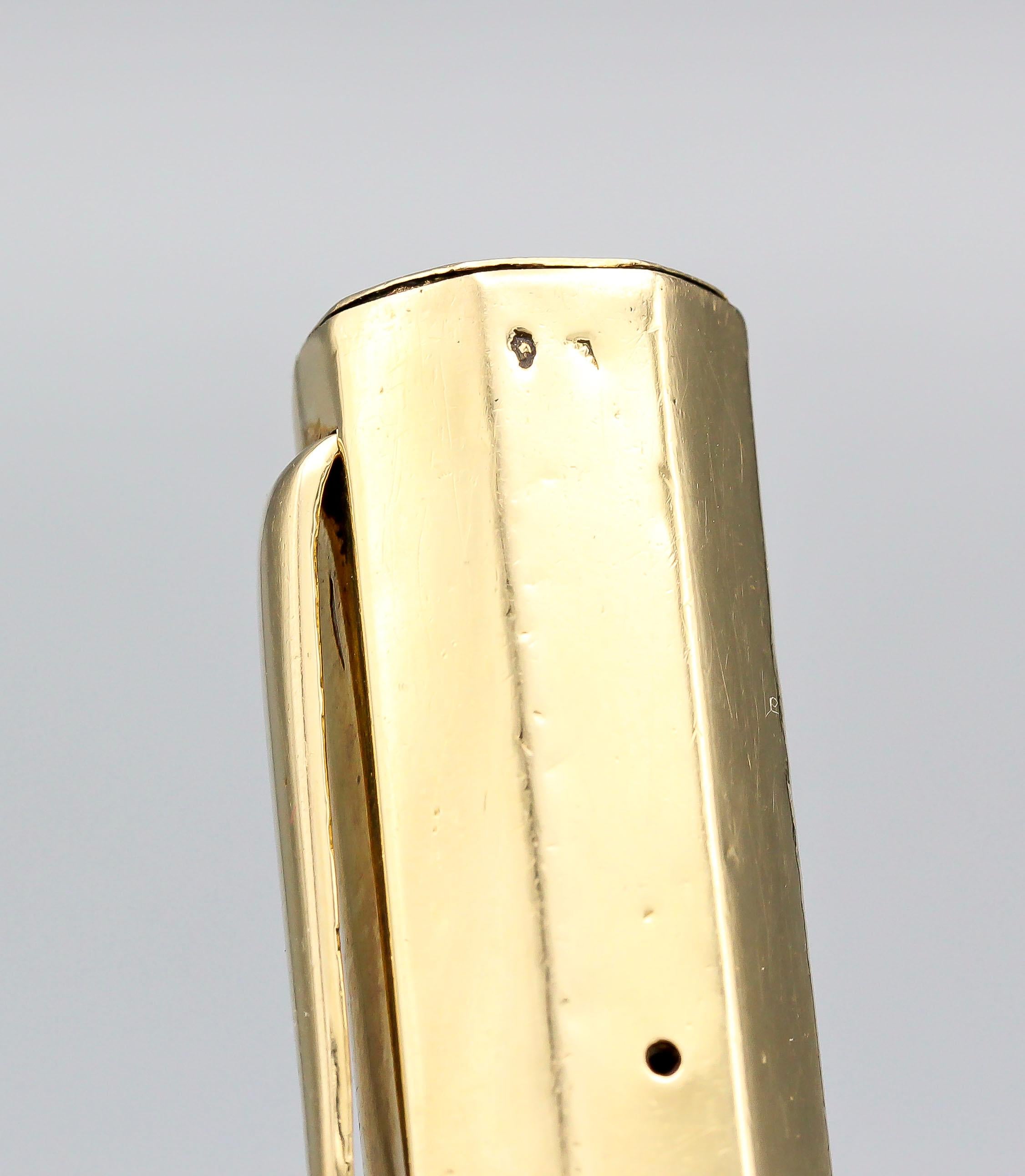 Van Cleef & Arpels Art Deco 18 Karat Gold Fountain Pen 2