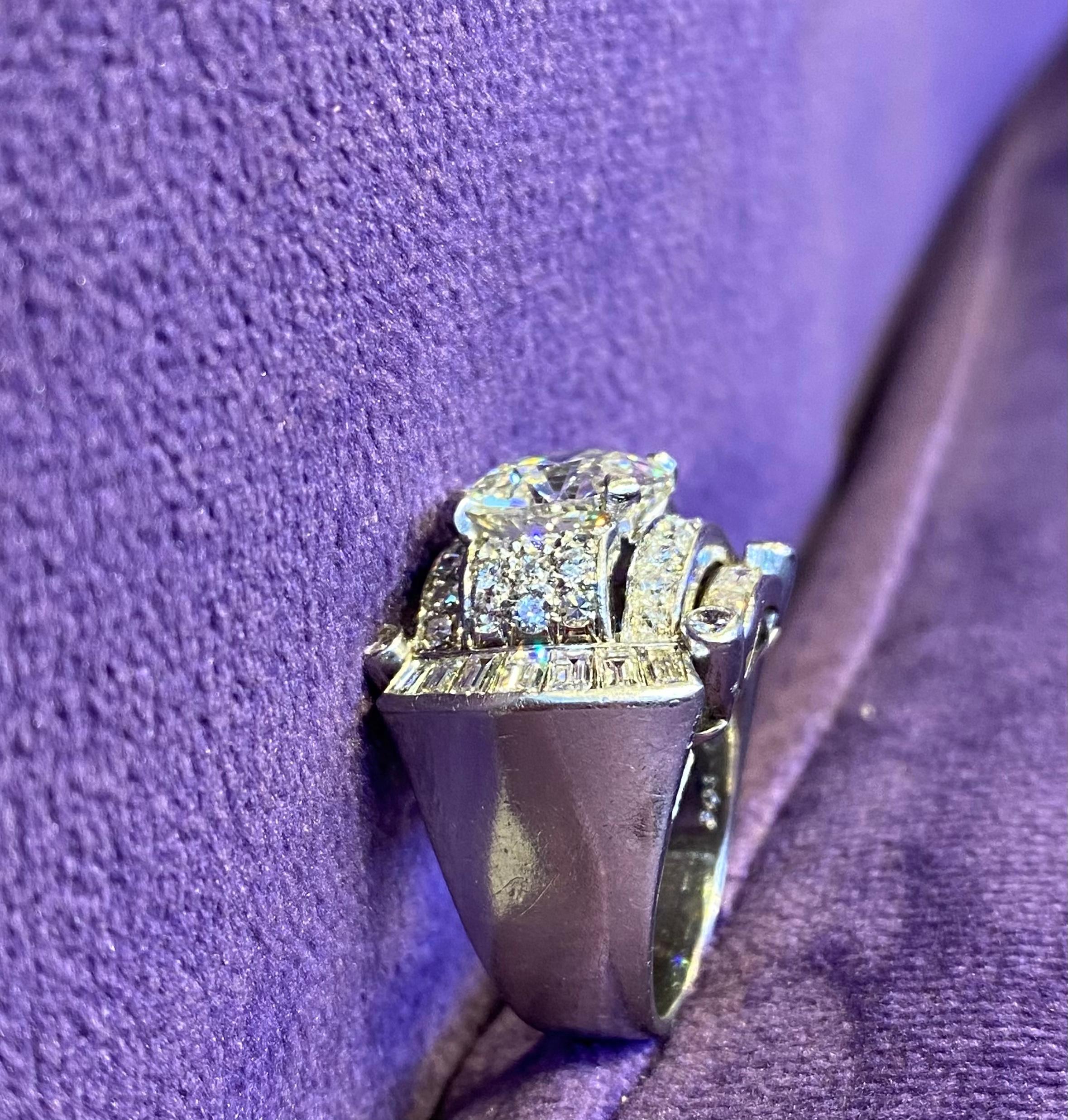 Van Cleef & Arpels Art Deco Diamond Ring  For Sale 4
