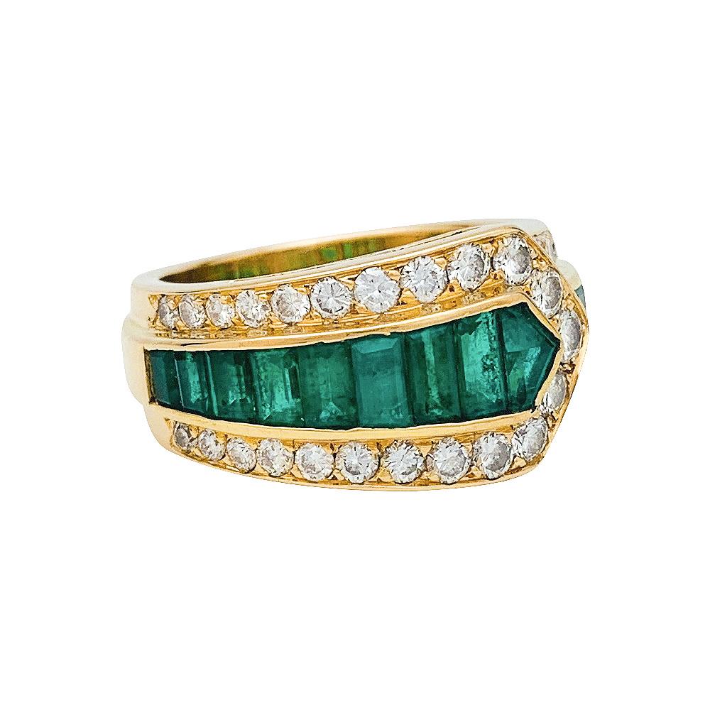 emerald ring van cleef