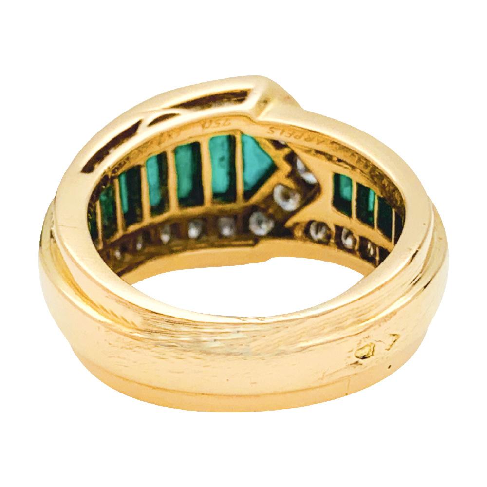 van cleef emerald ring
