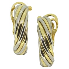 Van Cleef & Arpels Boucles d'oreilles bicolores