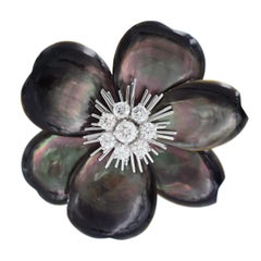 Van Cleef & Arpels ‘Rose de Noel’  Brooch