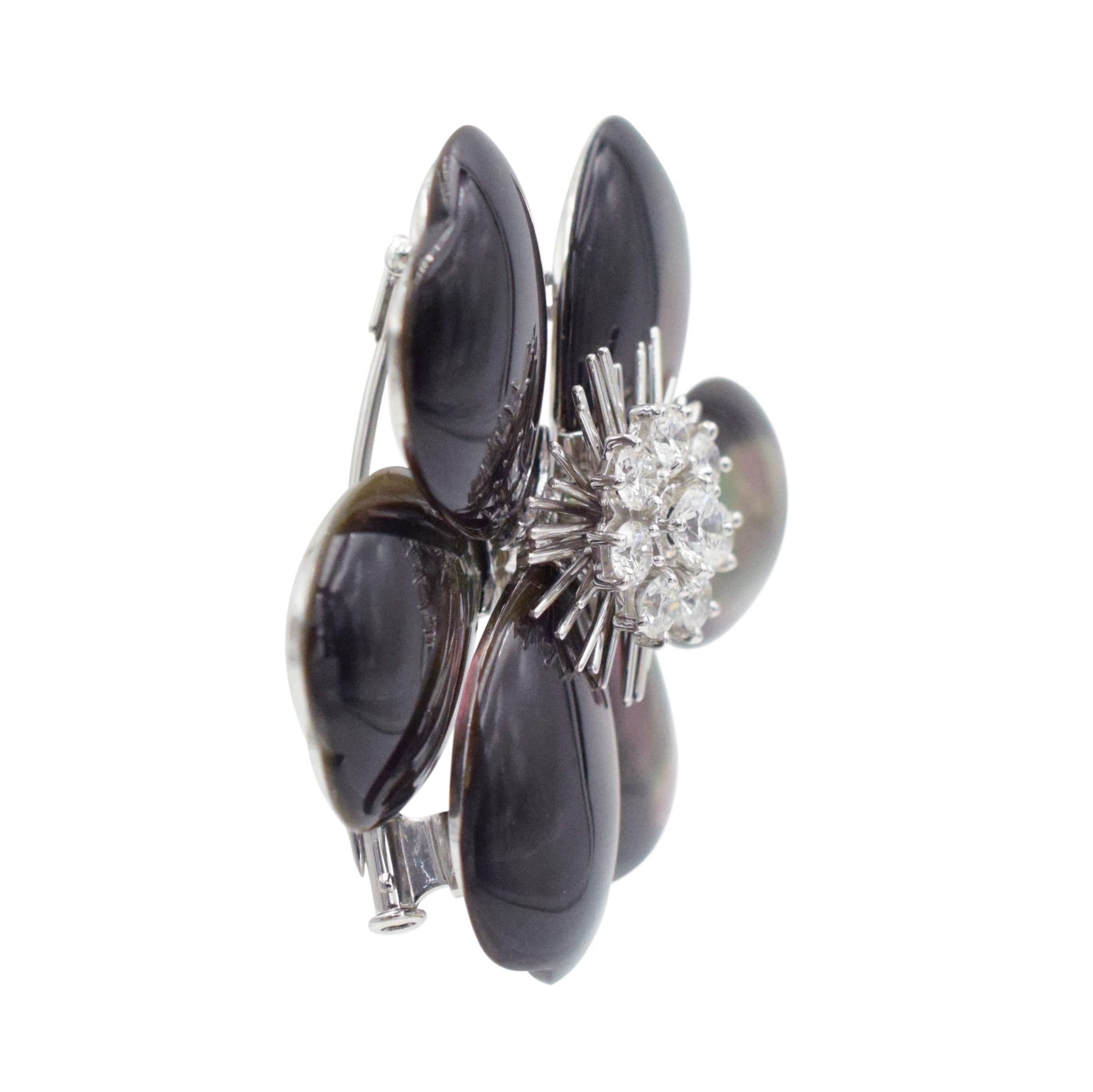 van cleef black mother of pearl