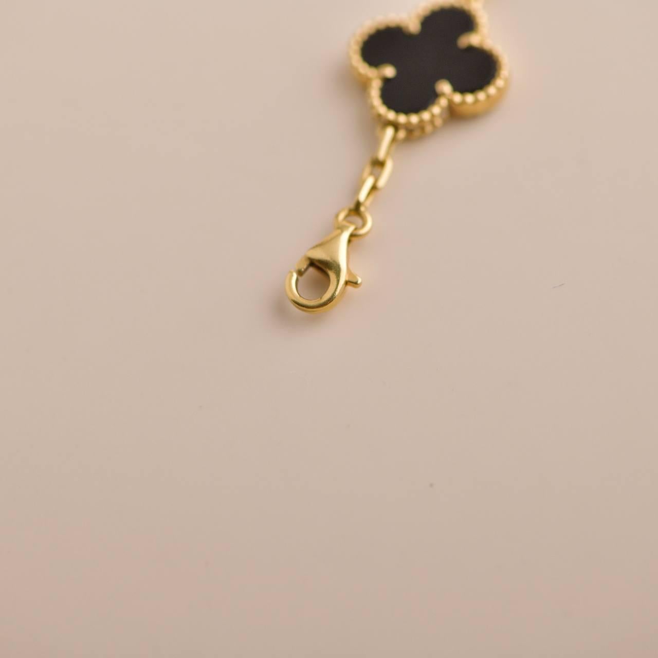 van cleef bracelet gold price