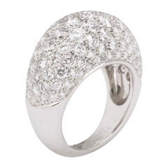 Van Cleef & Arpels Bombé Diamond Ring