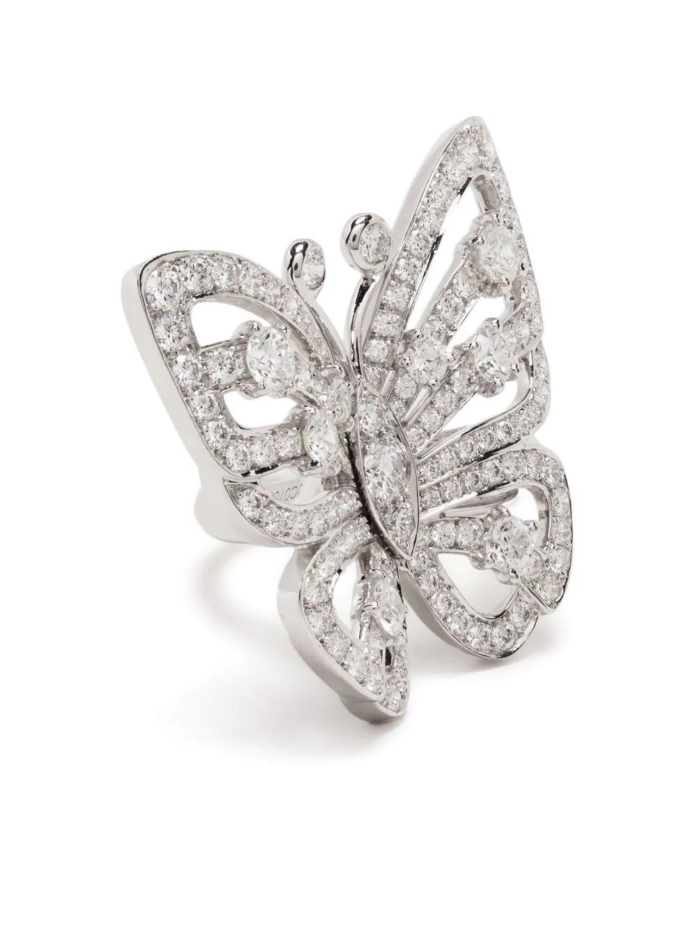 van cleef butterfly ring