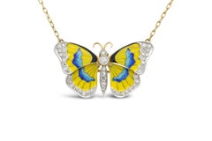 Van Cleef & Arpels Butterfly Pin/Pendant Necklace