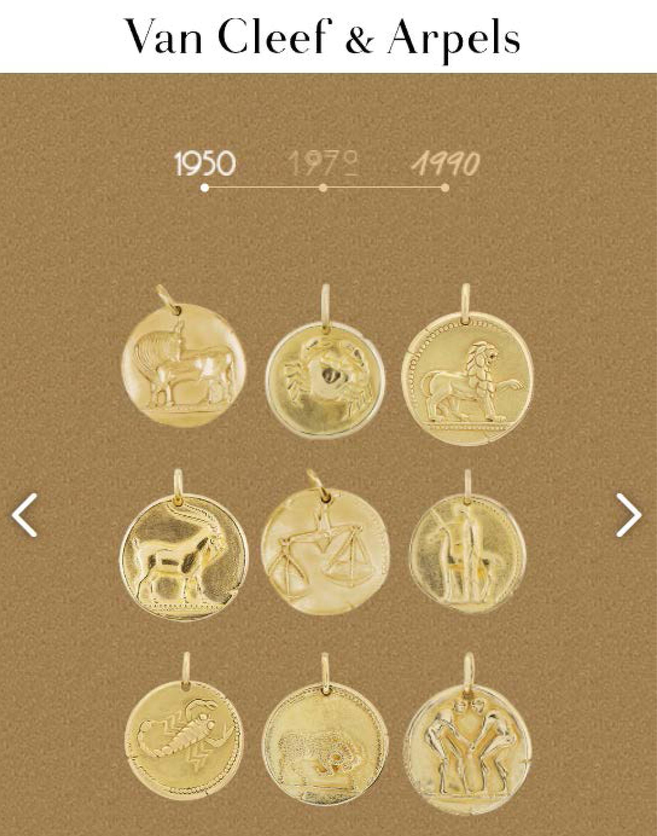 vintage taurus pendant