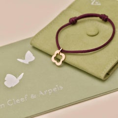 Van Cleef & Arpels Byzantine Alhambra Cord Bracelet 18K Rose Gold