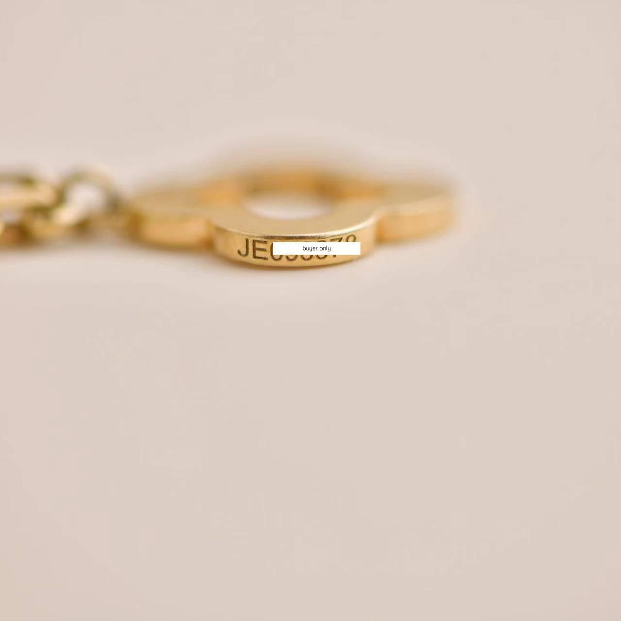 Van Cleef & Arpels Byzantine Alhambra Yellow Gold Bracelet 2