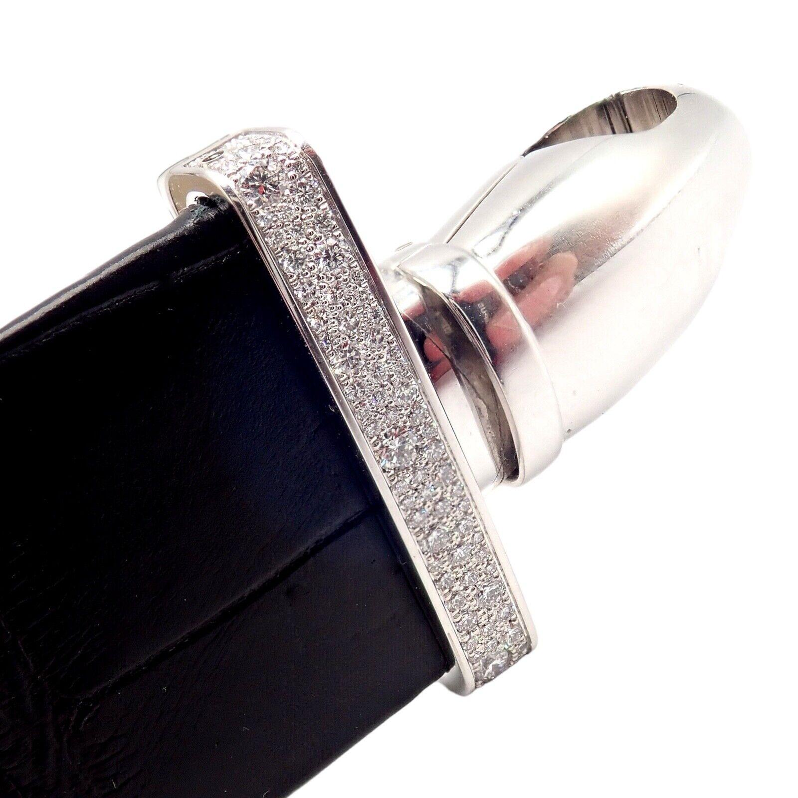 Van Cleef & Arpels, modèle Cadenas, bracelet en or blanc et diamants en vente 3