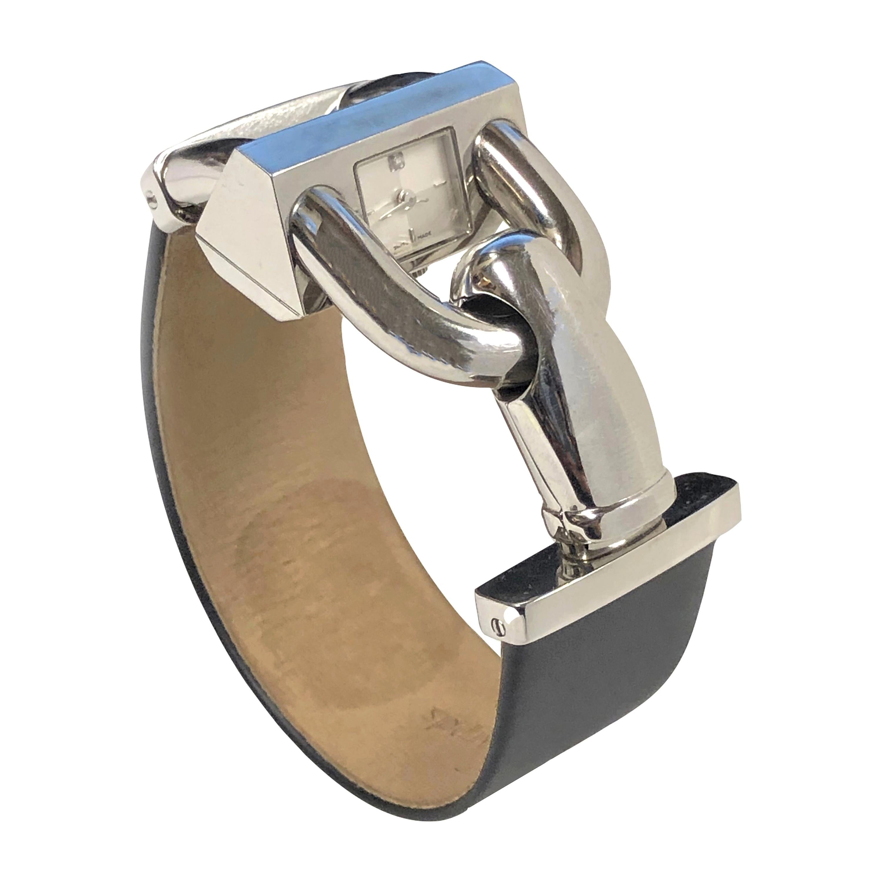 Van Cleef & Arpels Cadenas Steel Ladies Quartz Wrist Watch