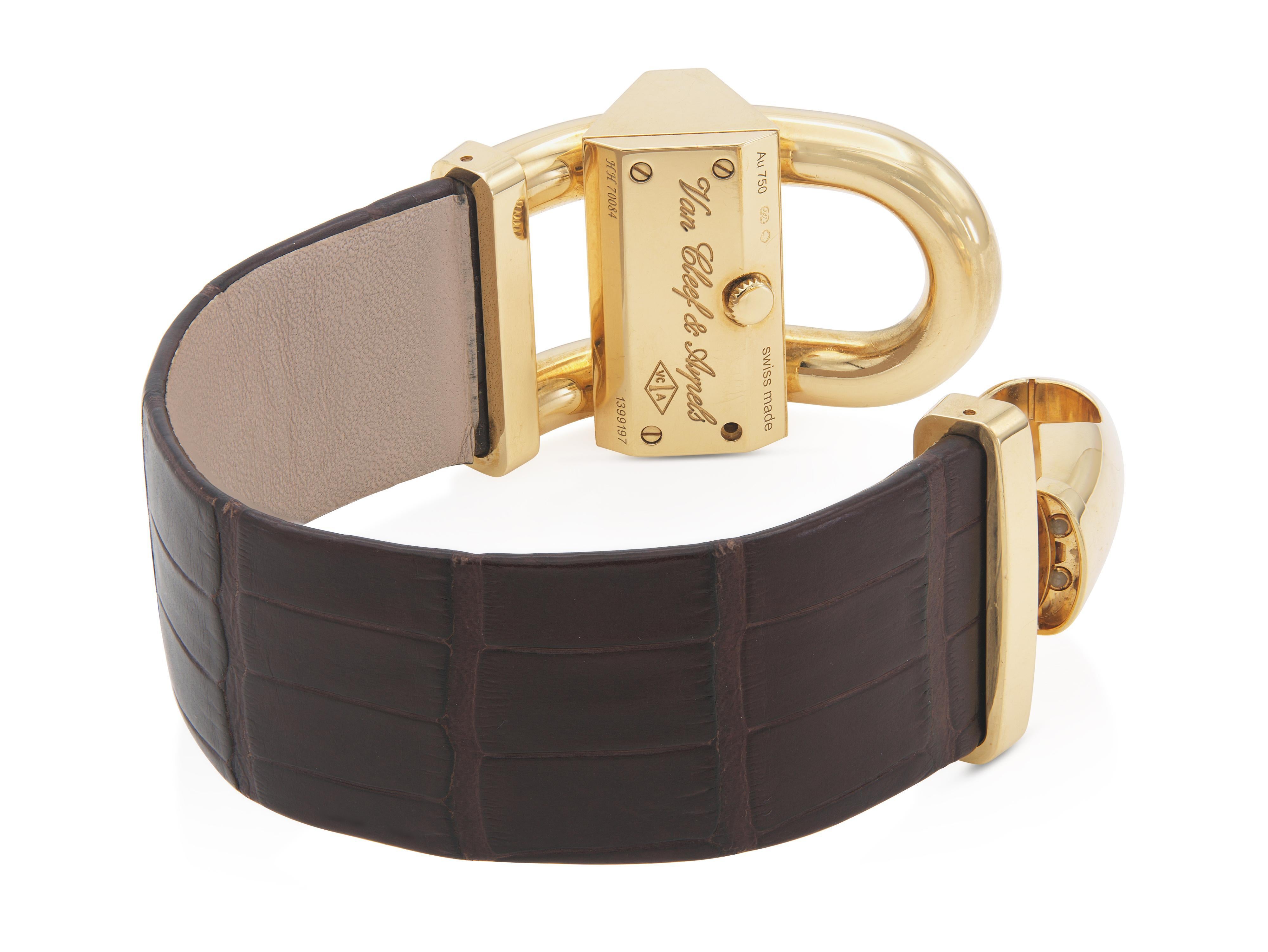 Women's Van Cleef & Arpels Cadenas Watch For Sale