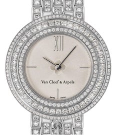 Van Cleef & Arpels Charm Watch Diamond Set Fully loaded Watch