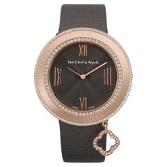 Van Cleef & Arpels Charms 38MM Montre en or rose 18 carats avec diamants VCARN01400