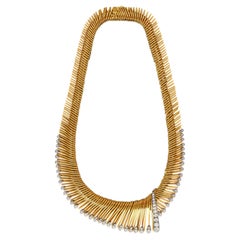 Van Cleef 
Arpels Cheveaux D’Ange
 Gold Diamond Necklace 1954