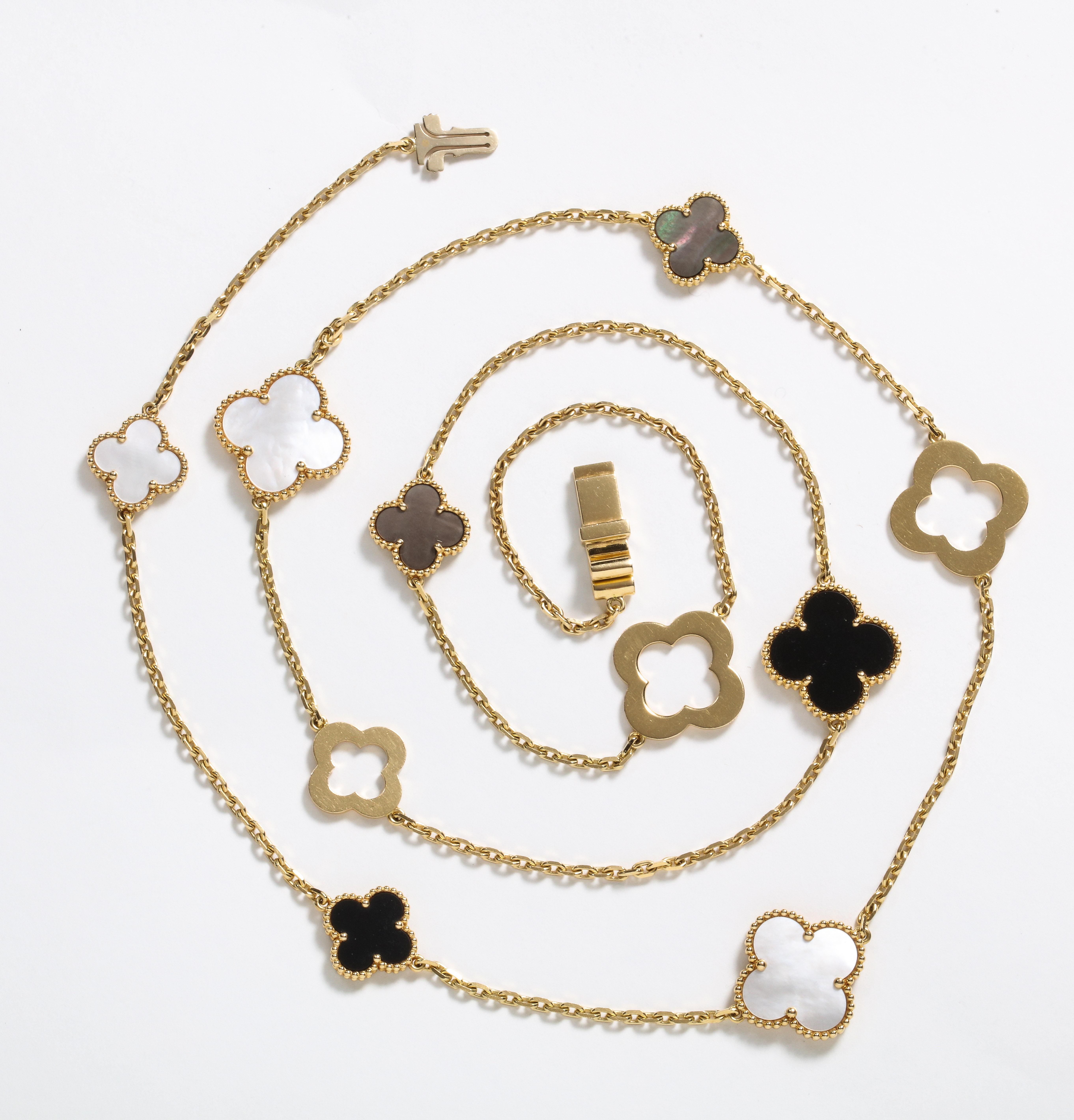 van cleef and arpels limited edition necklace