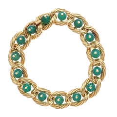 Van Cleef & Arpels Chyrsophrase Gold Bracelet