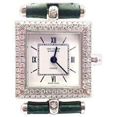 Van Cleef & Arpels Classique Diamond White Gold Watch