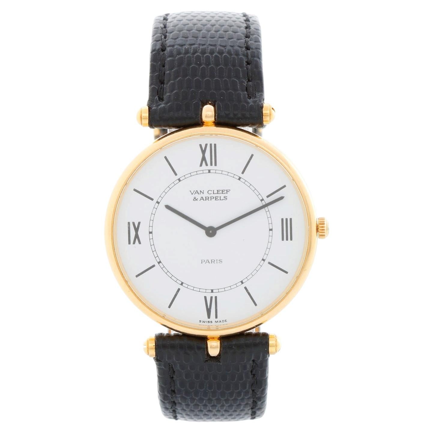 Van Cleef & Arpels Classique Damenuhr, Ref. 18001