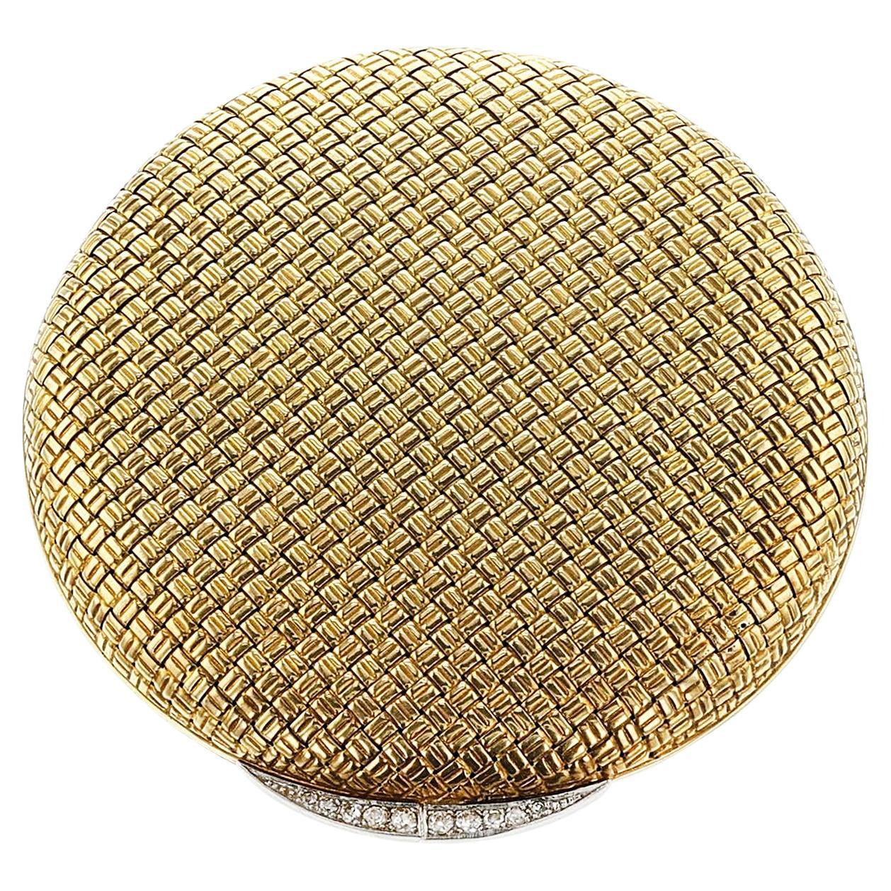 Van Cleef & Arpels Estuche Compacto Coleccionable, 18k