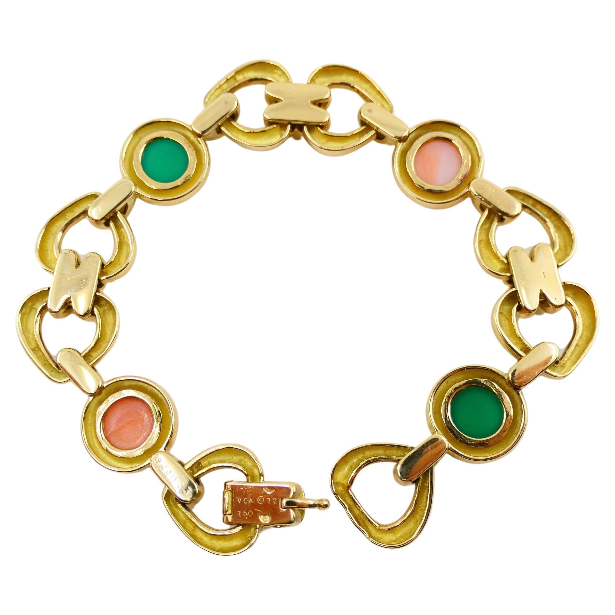 heart bracelet van cleef
